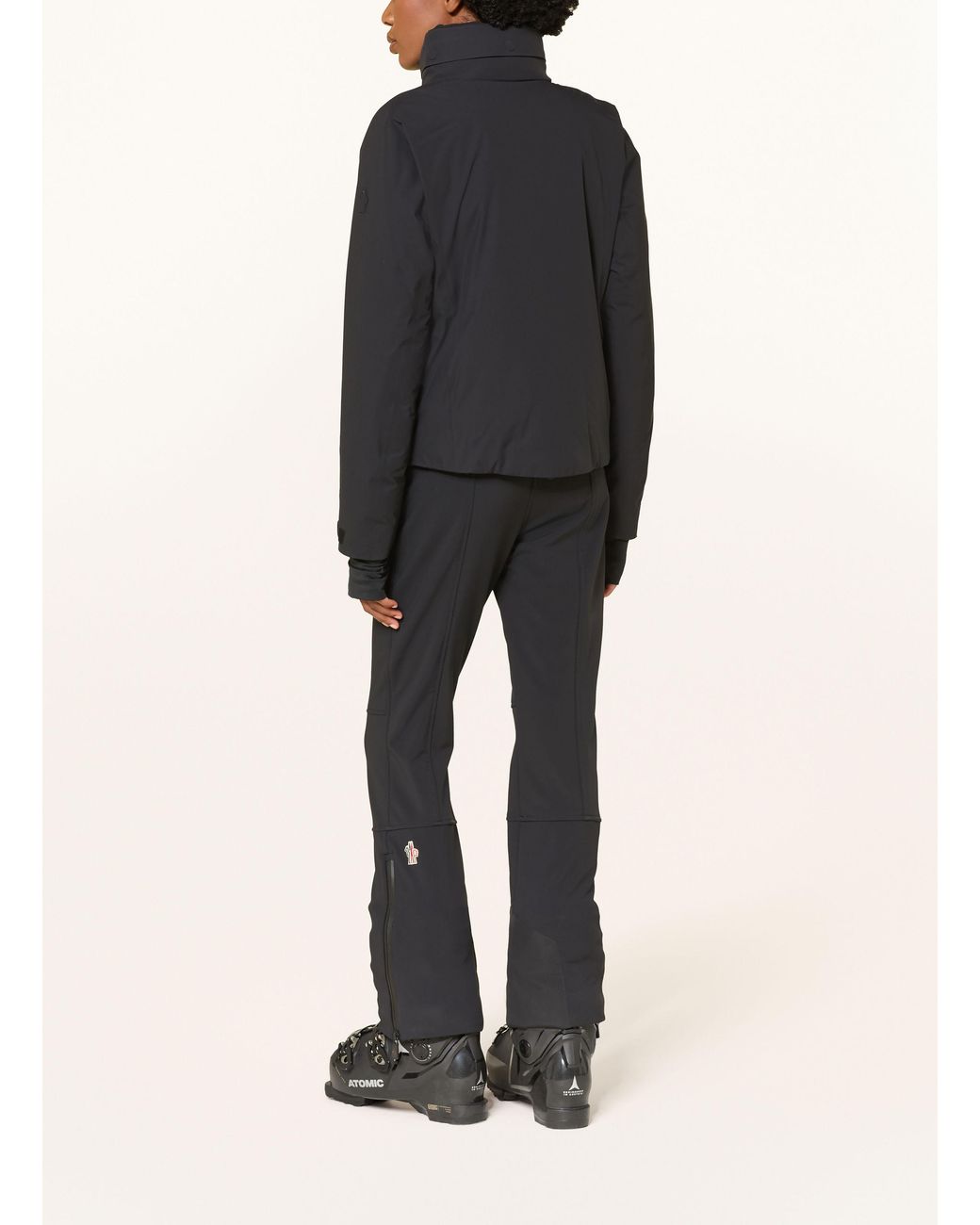 Moncler Black Softshell-Skihose