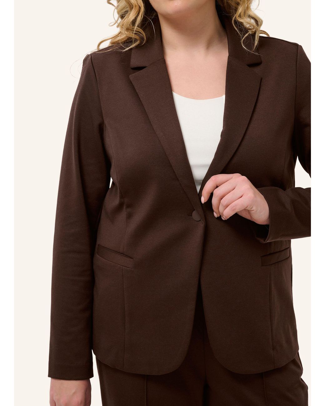 Kaffe Brown Blazer JENNA