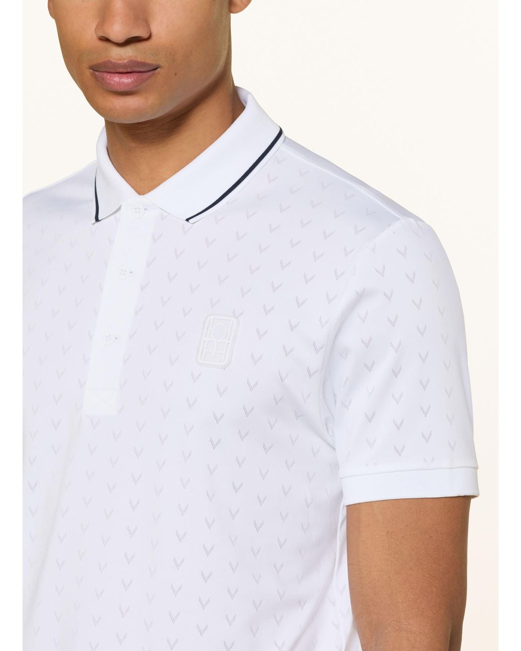 Lacoste Funktions-Poloshirt in White für Herren