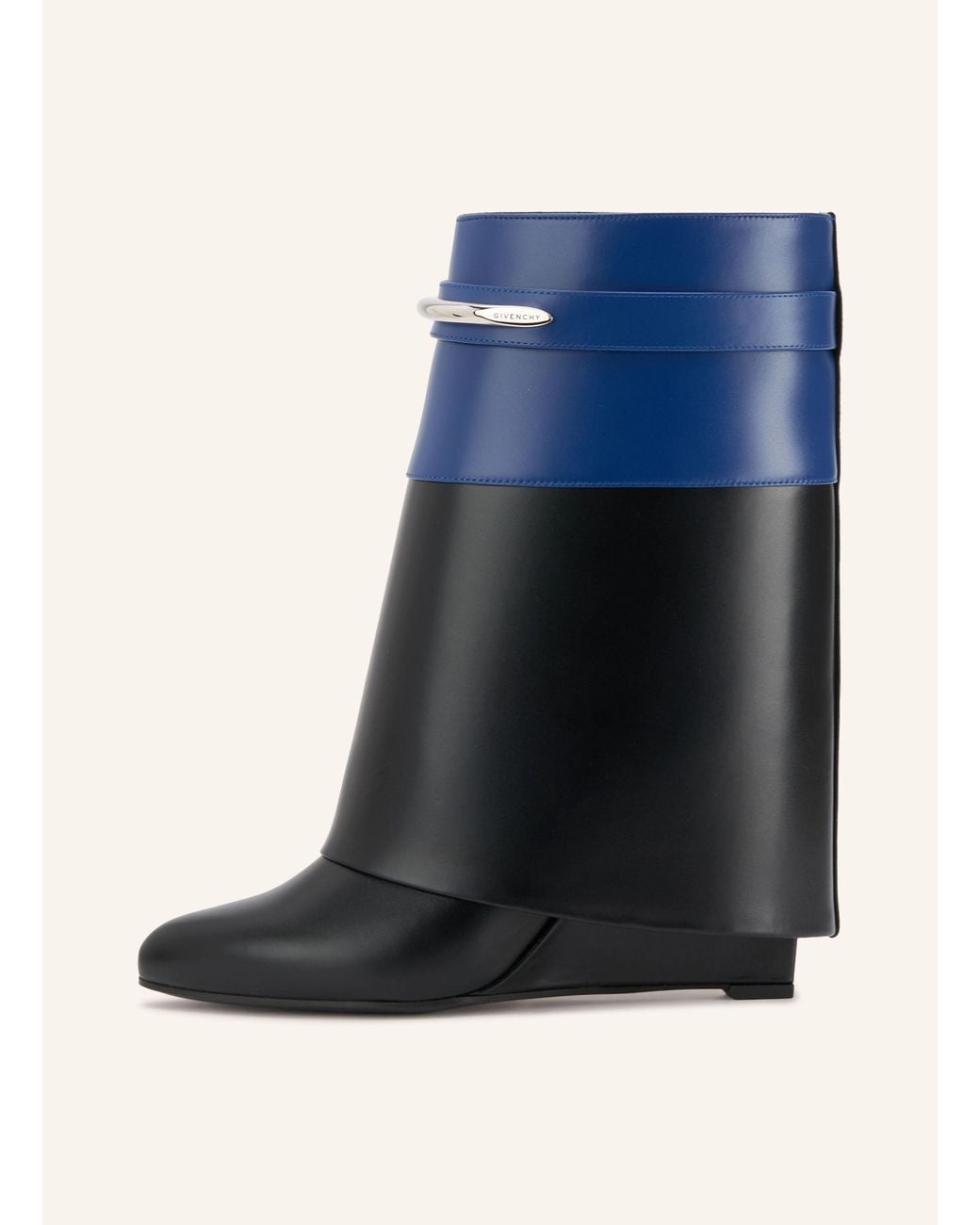 Givenchy Blue Boots SHARK PINCH