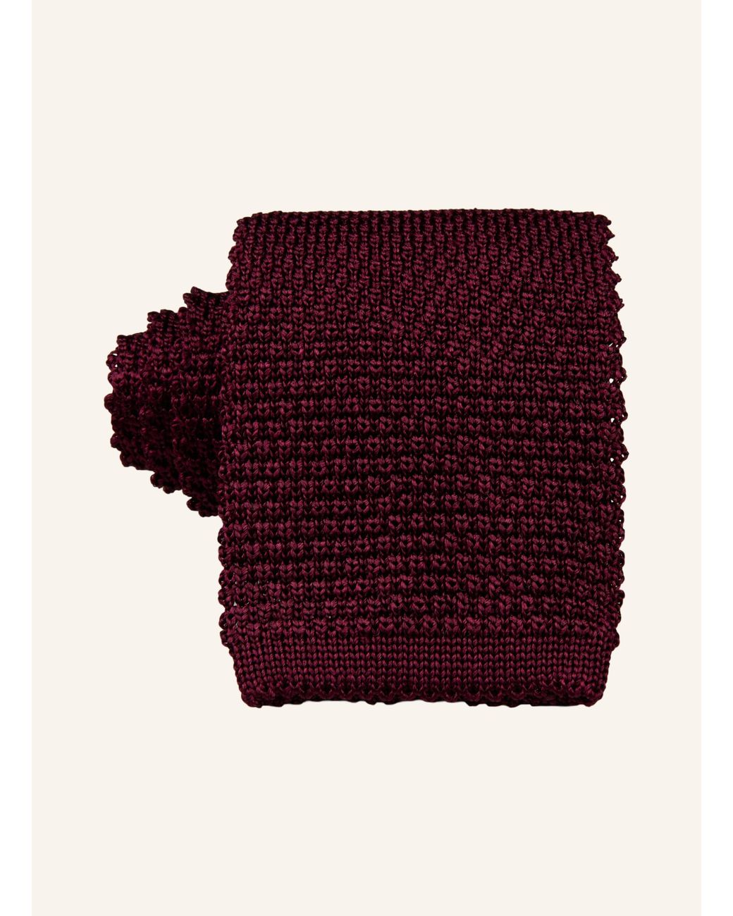 Brunello Cucinelli Strick-Krawatte in Red für Herren