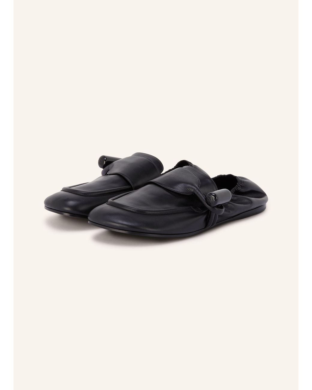 Loewe Black Loafer TOGGLE