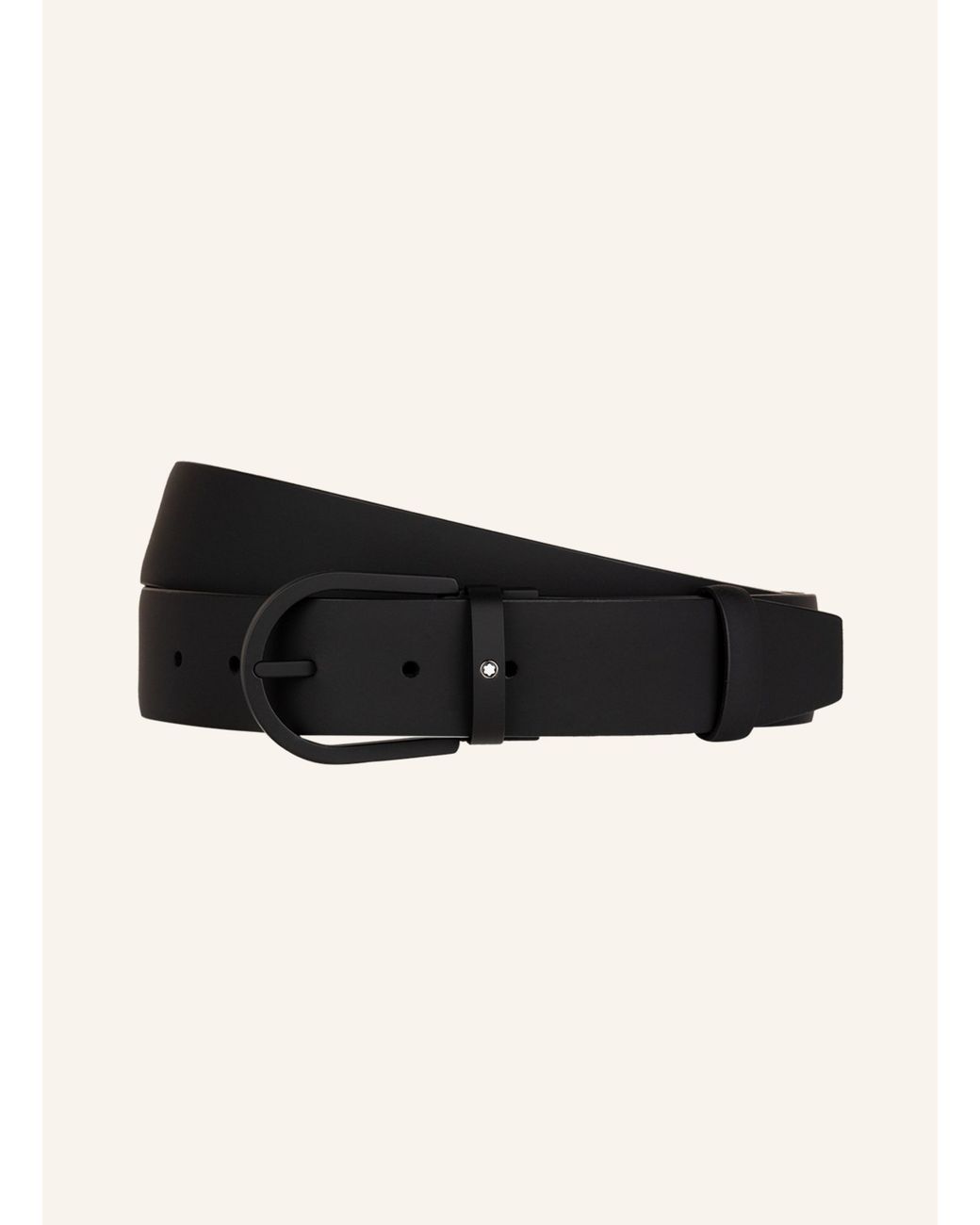 Montblanc Black Ledergürtel