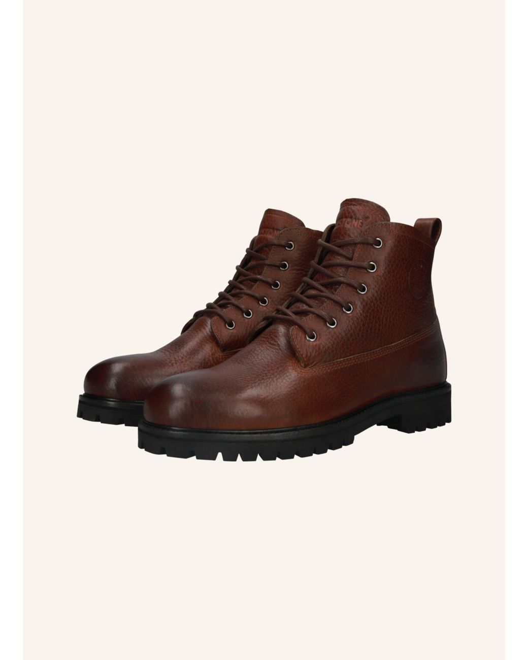 Blackstone Schnürboots in Brown für Herren