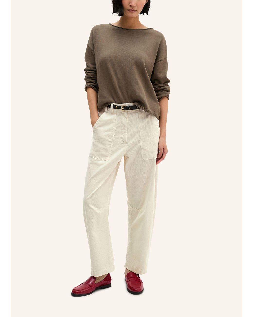 Marc O' Polo Natural Feinstrickpullover