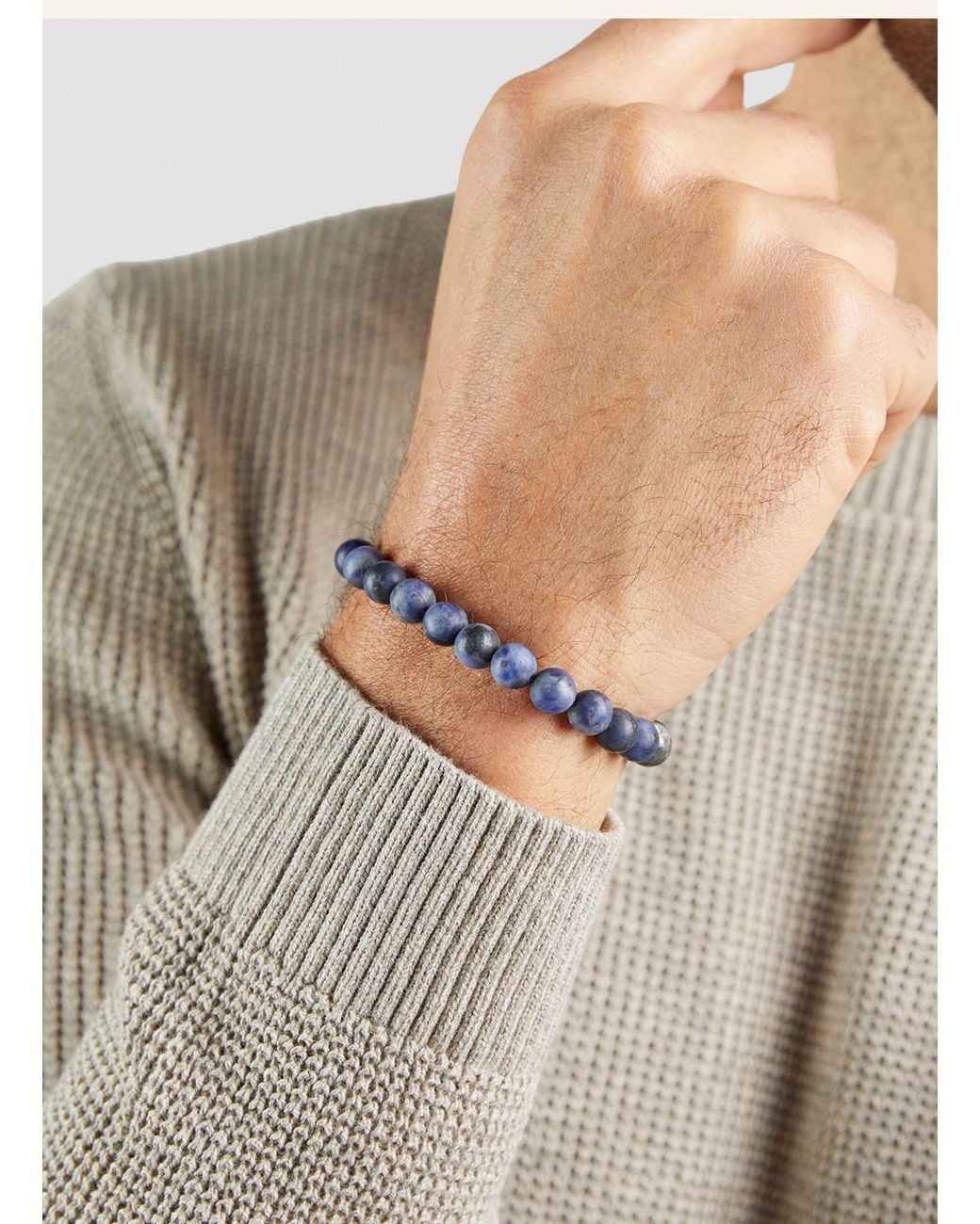 S.oliver Armband aus Textil in Blue für Herren