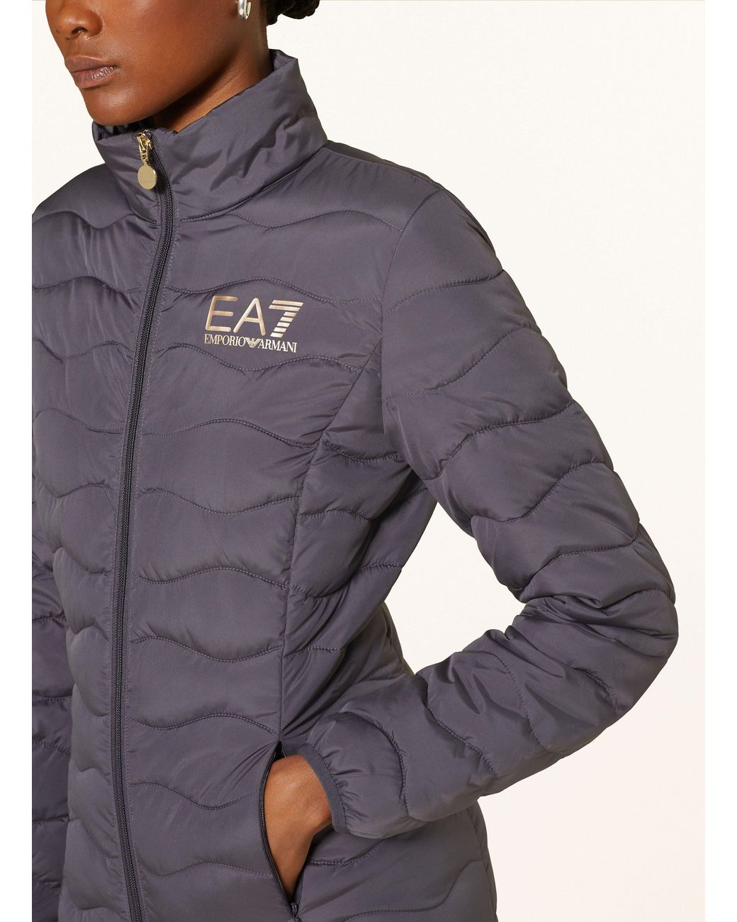 EA7 Blue Steppjacke TRAIN CORE