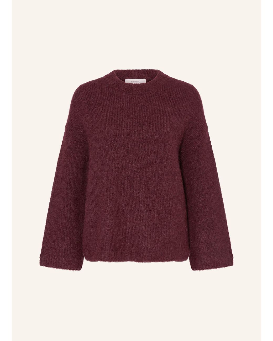 SELECTED Red Pullover mit Alpaka