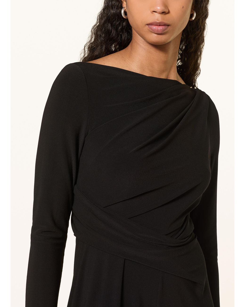 Talbot Runhof Black Jersey-Jumpsuit