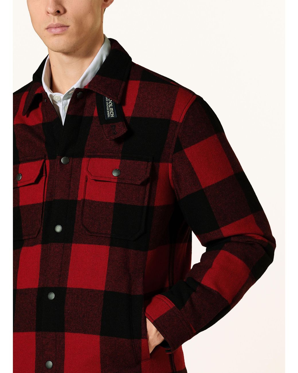 Woolrich Overjacket in Red für Herren