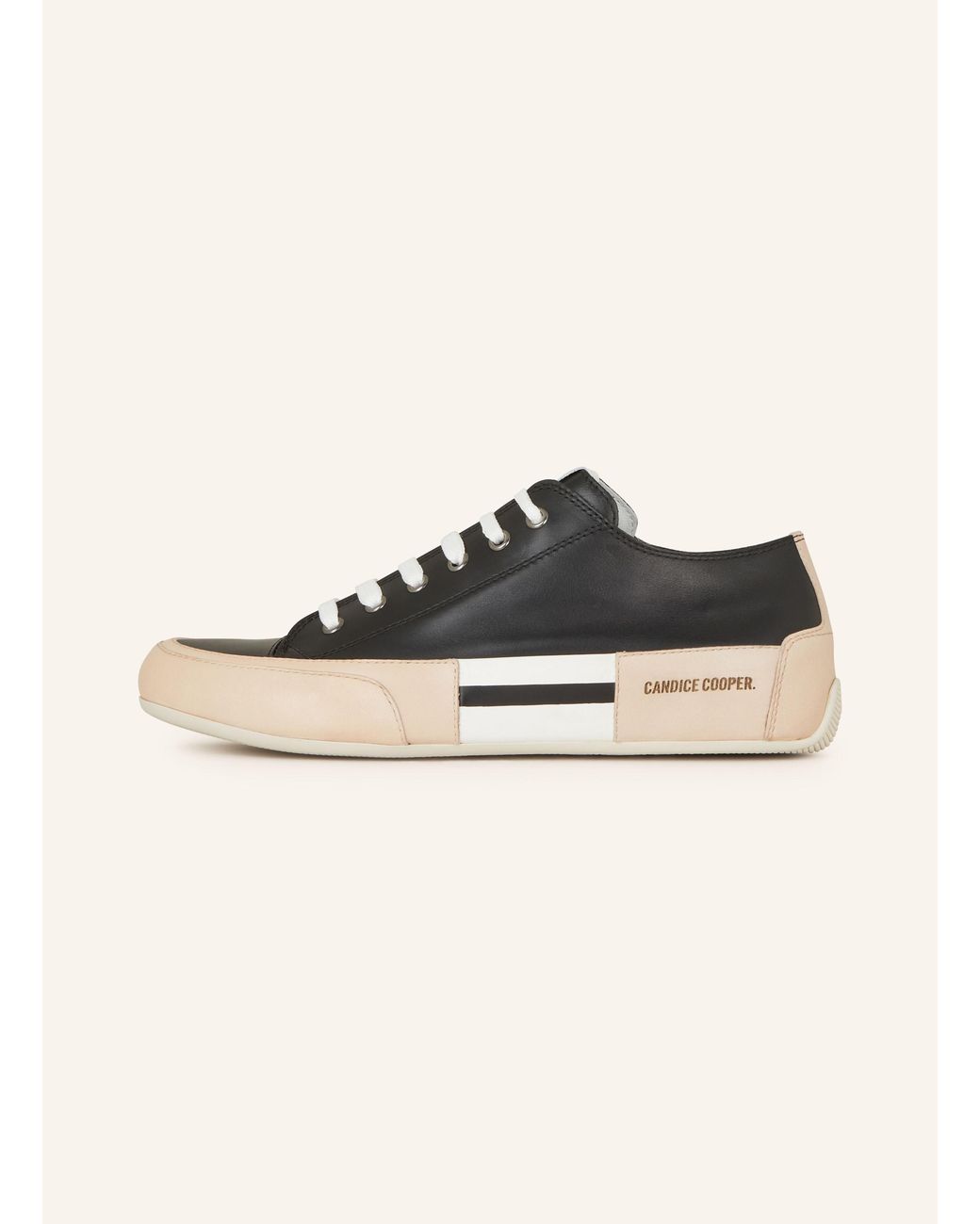 Candice Cooper Black Sneaker ROCK PATCH