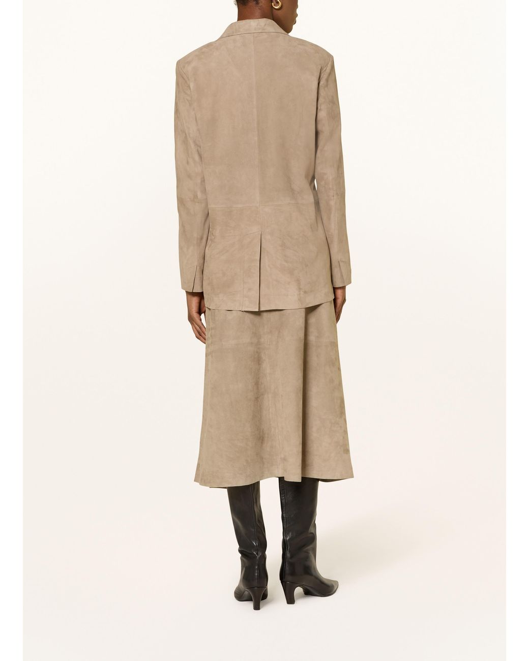 Windsor. Natural Lederblazer