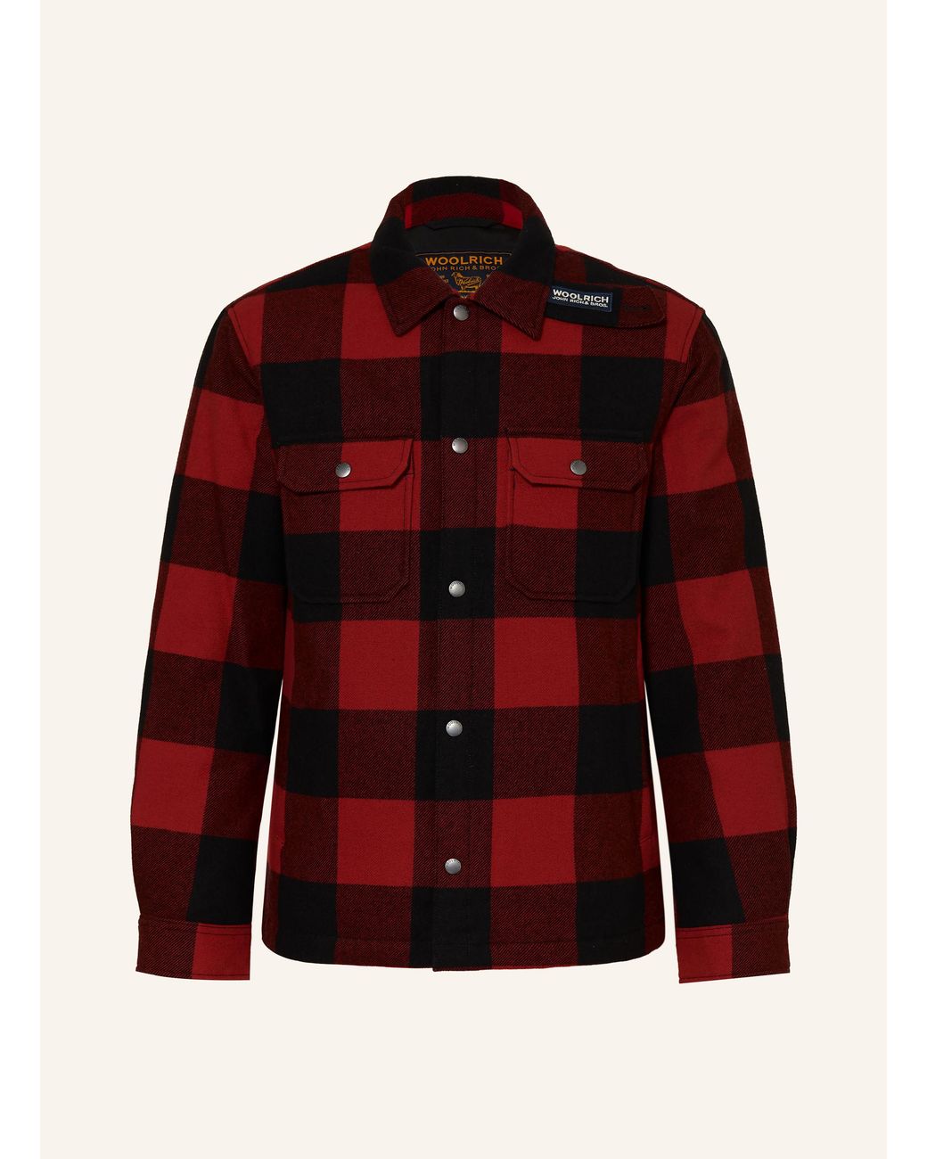Woolrich Overjacket in Red für Herren