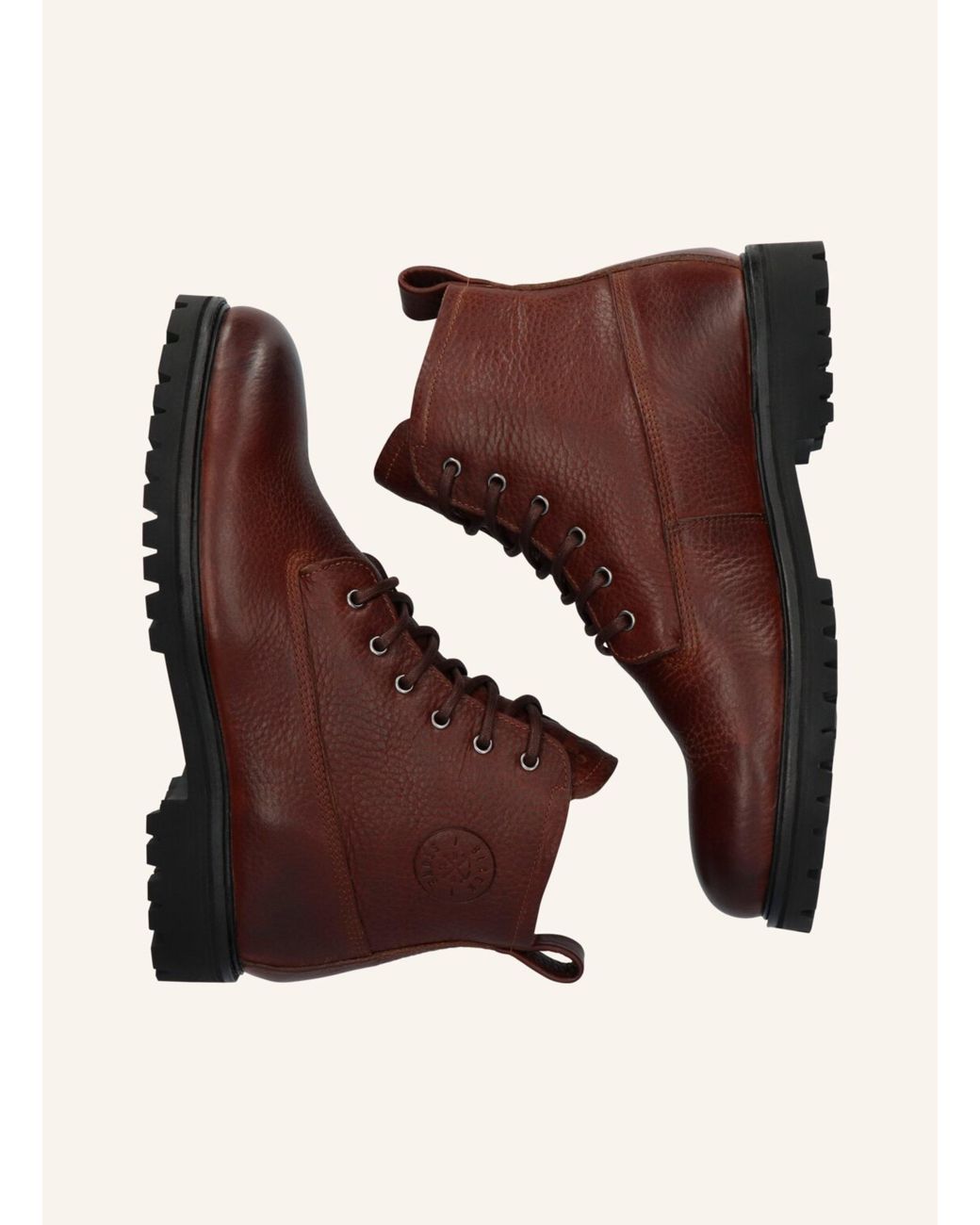 Blackstone Schnürboots in Brown für Herren
