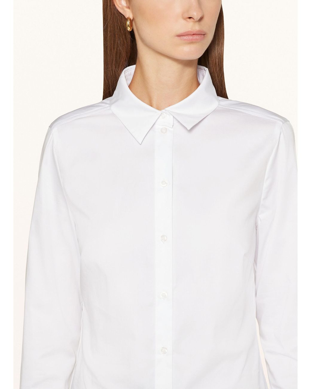 Ouí White Hemdbluse
