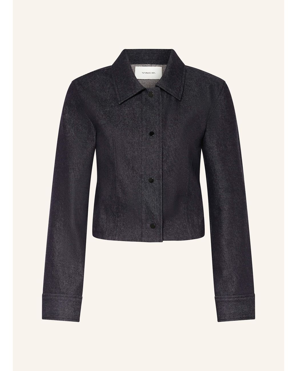 Vince Blue Cropped-Overjacket