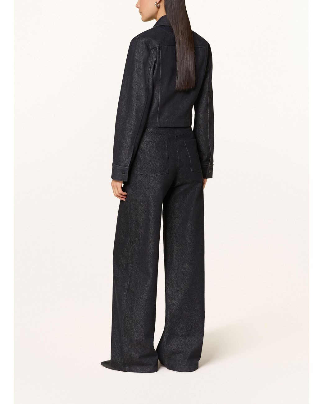 Vince Blue Cropped-Overjacket