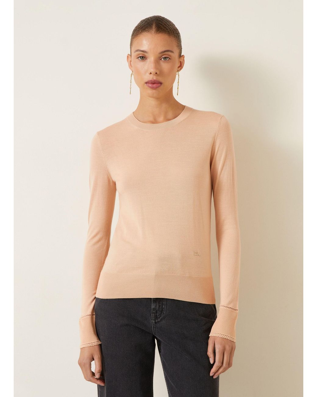 Chloé White Pullover
