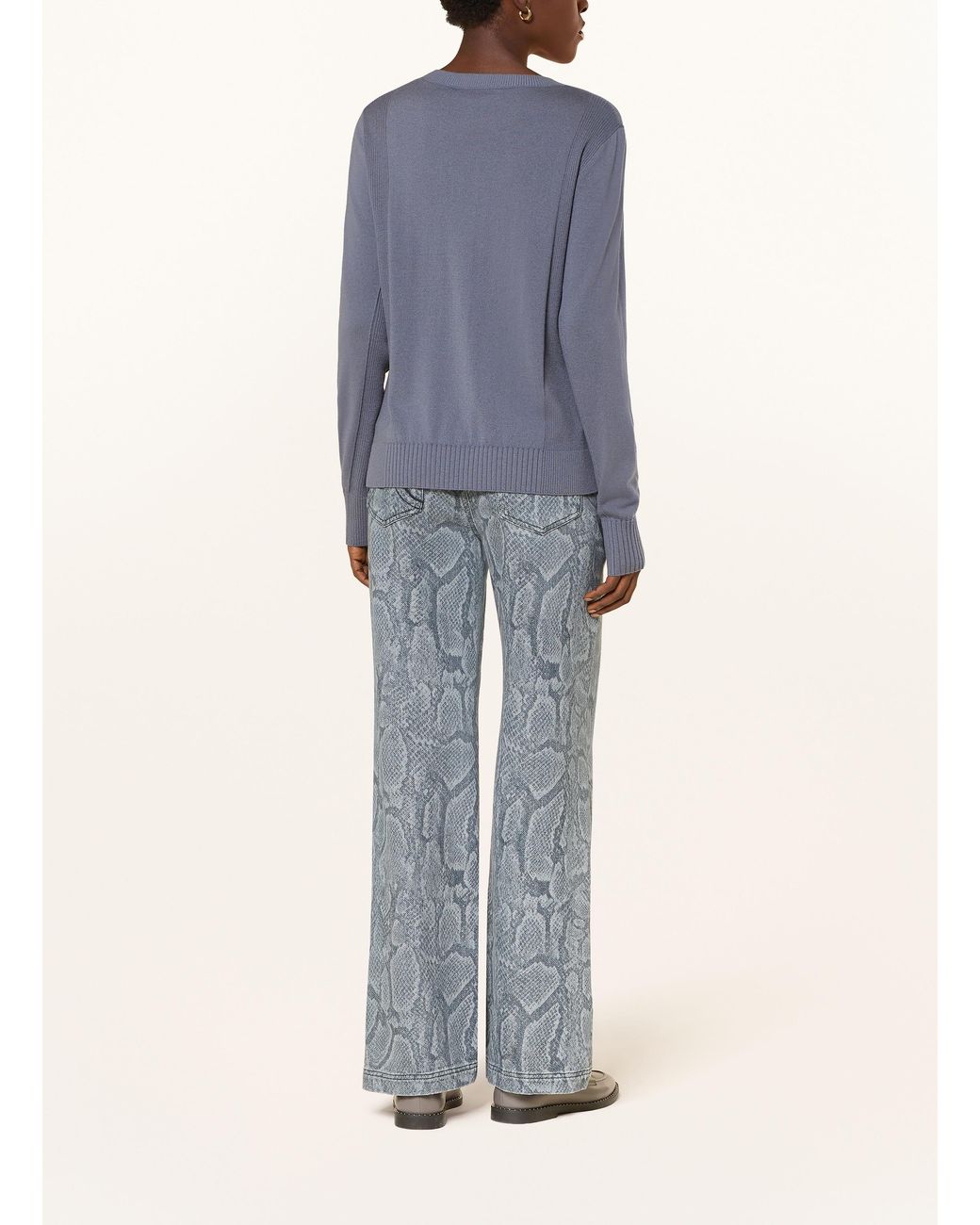 Marc Cain Blue Pullover