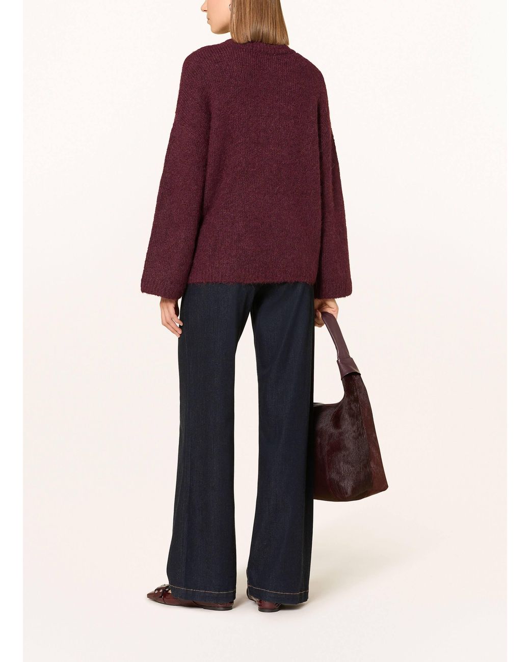 SELECTED Red Pullover mit Alpaka
