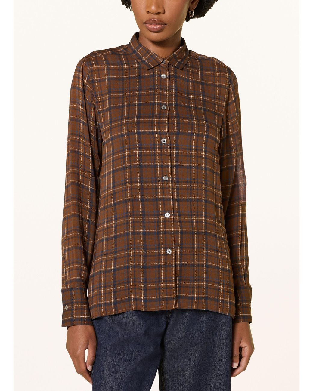 Robert Friedman Brown Hemdbluse
