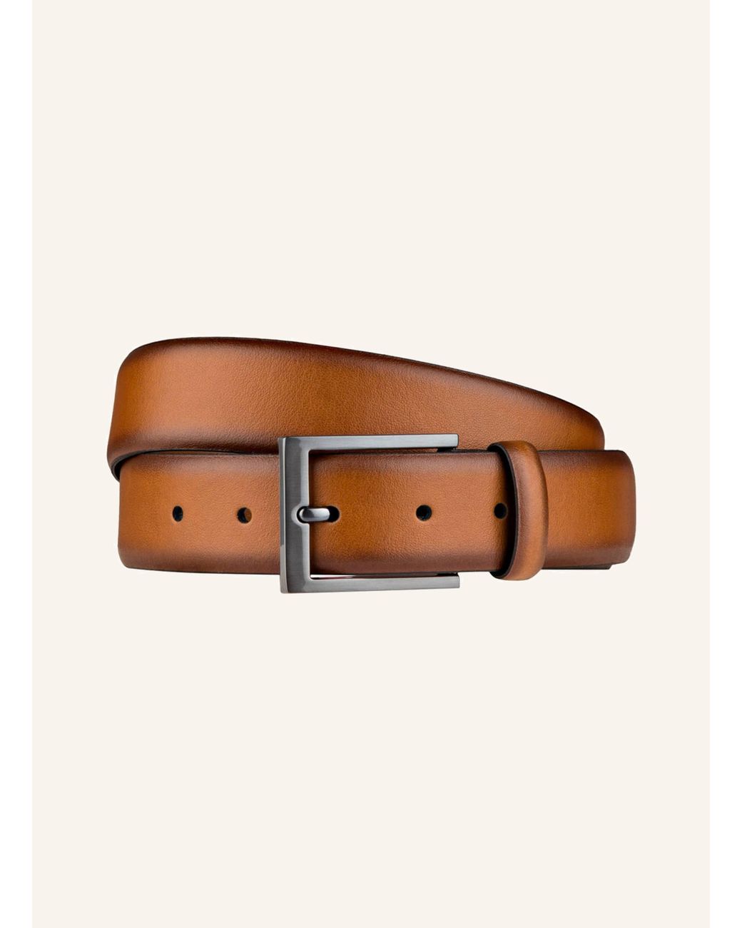 STROKESMAN'S Ledergürtel in Brown für Herren