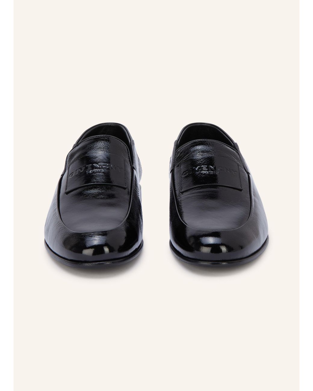 Givenchy Black Lack-Loafer