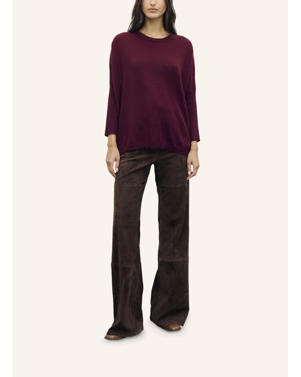 Gerard Darel Red Pullover RETA