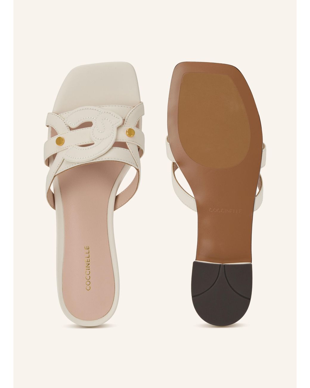 Coccinelle Natural Mules