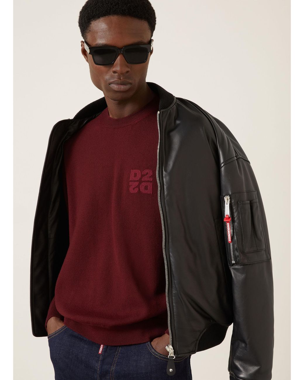 DSquared² Pullover in Red für Herren