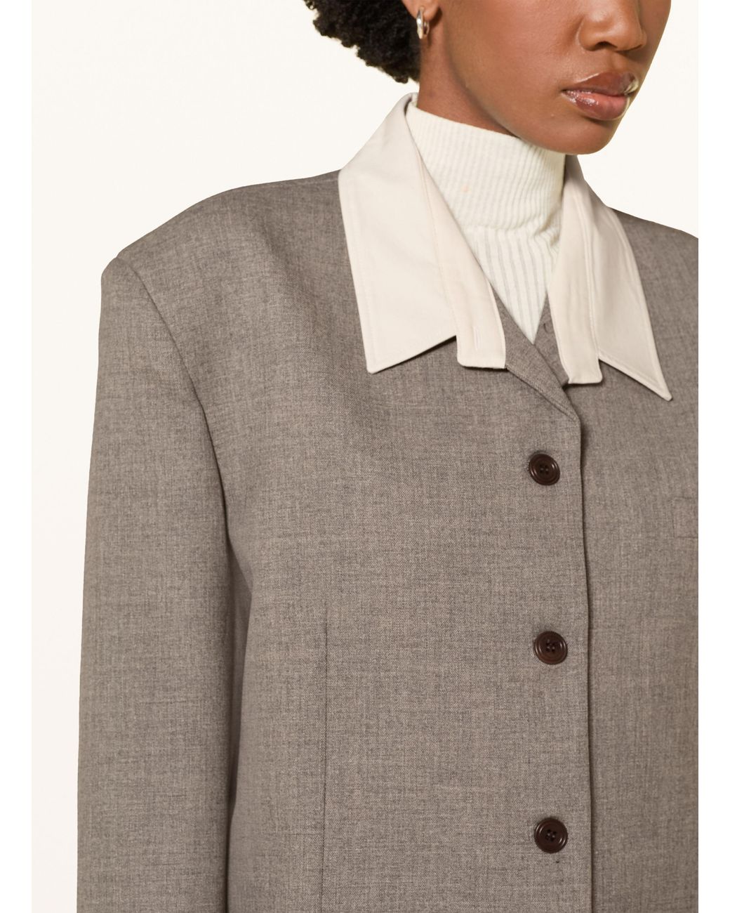 Source Unknown Gray Blazer
