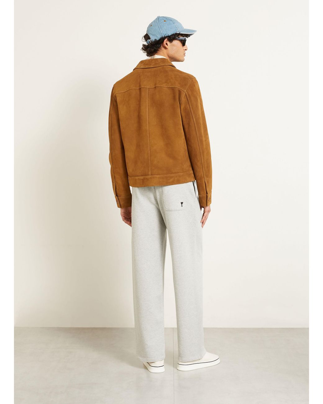 AMI Lederjacke in Brown für Herren