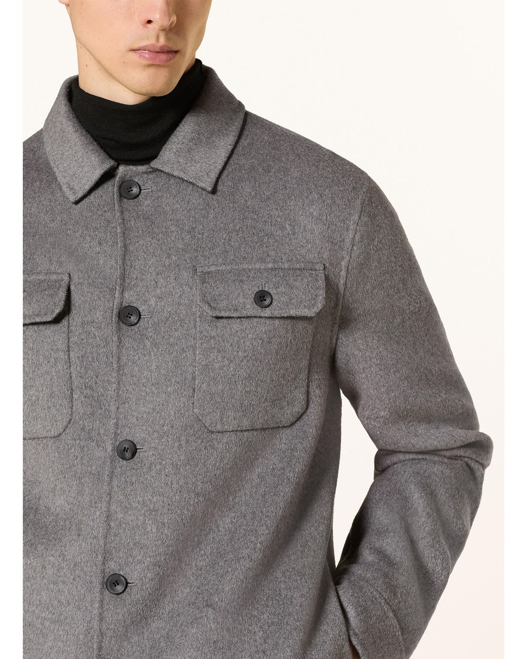 Milestone Overjacket MSPRESCOT in Gray für Herren