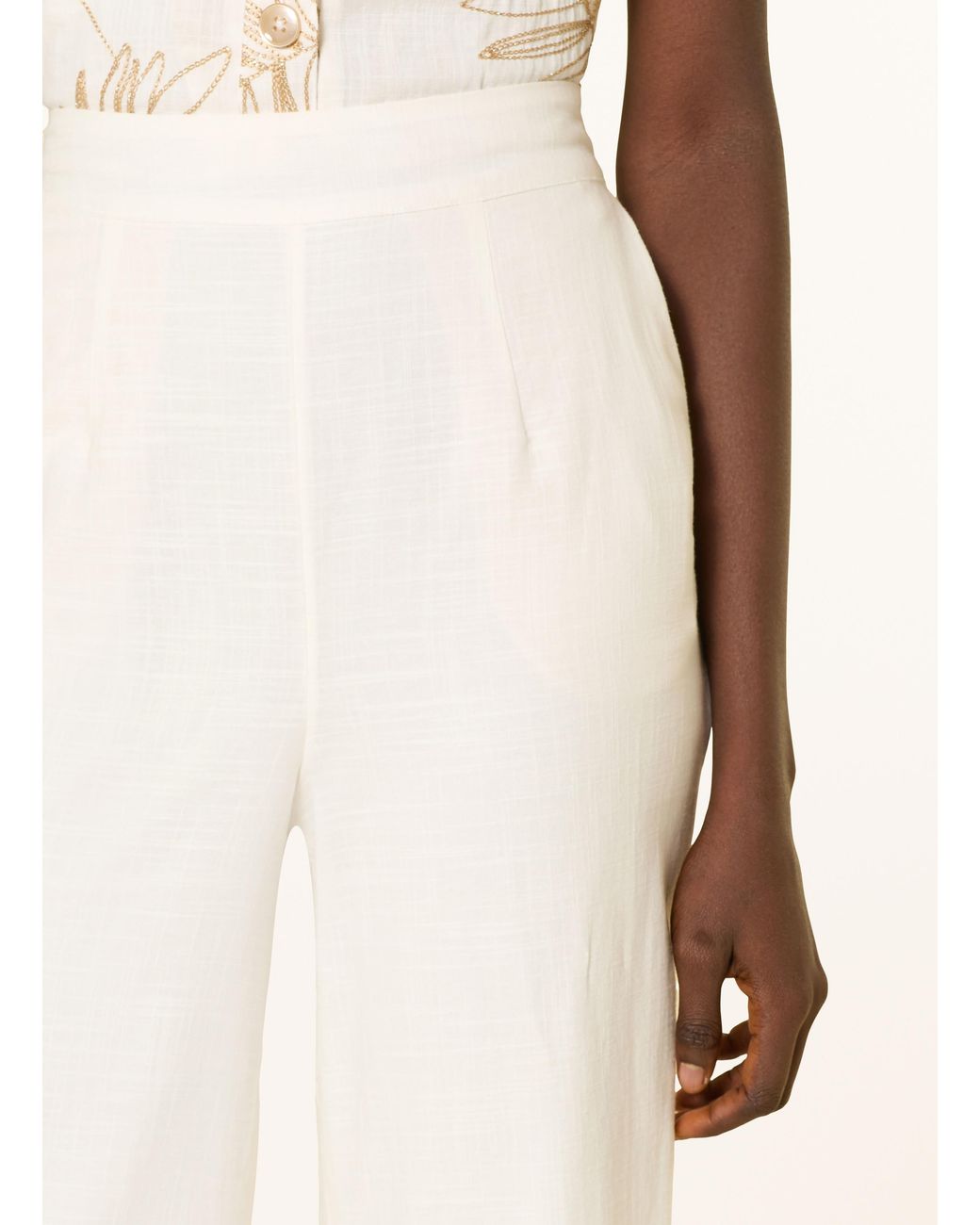S.oliver Natural Culotte mit Glitzergarn