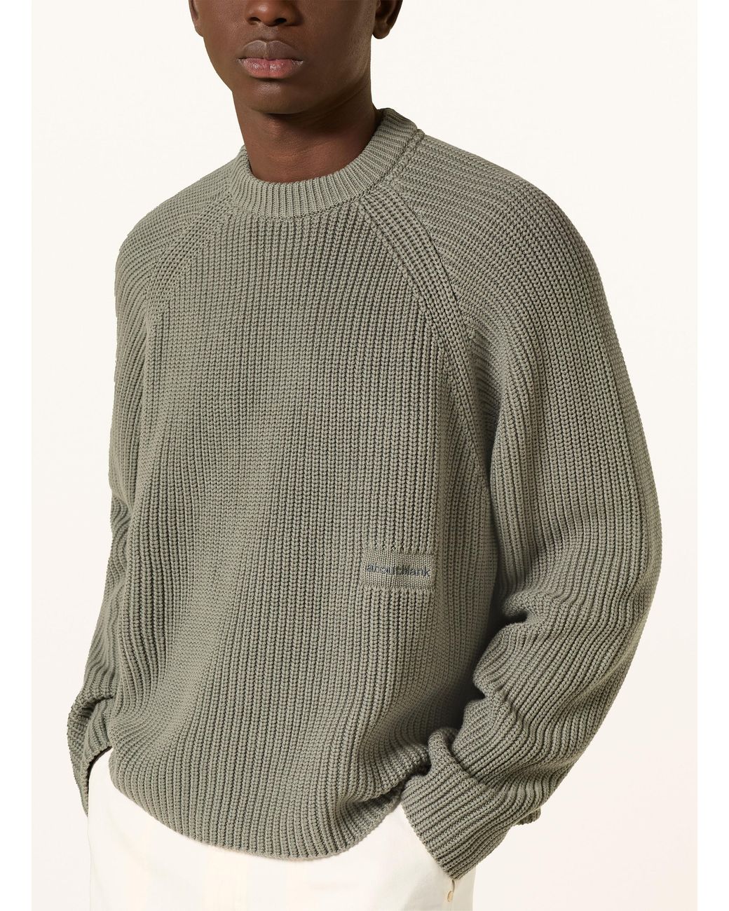 About Blank Pullover in Green für Herren