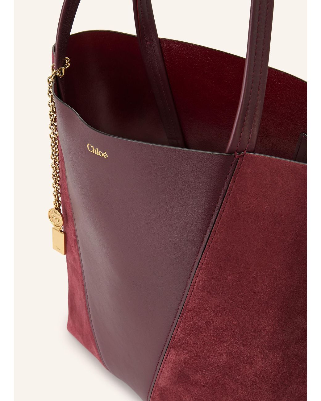 Chloé Red Shopper SPIN