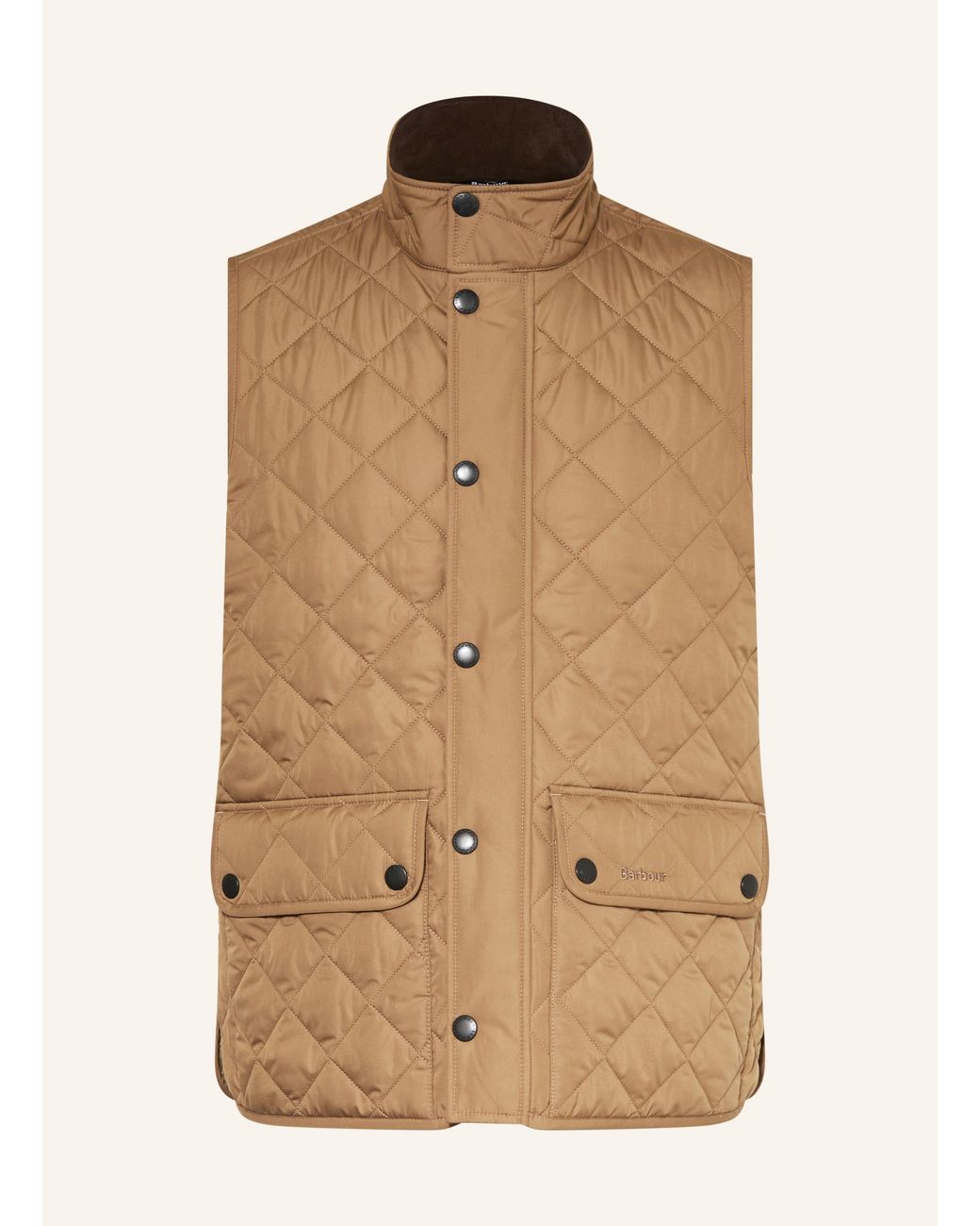 Barbour Steppweste in Natural für Herren