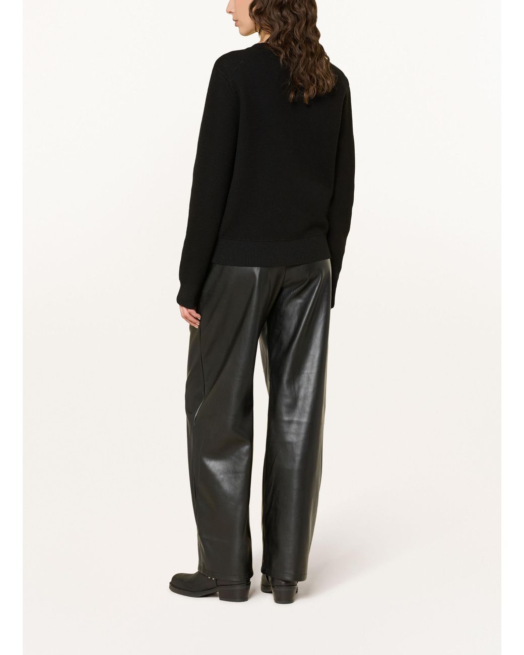 MCM Black Pullover mit Glitzergarn
