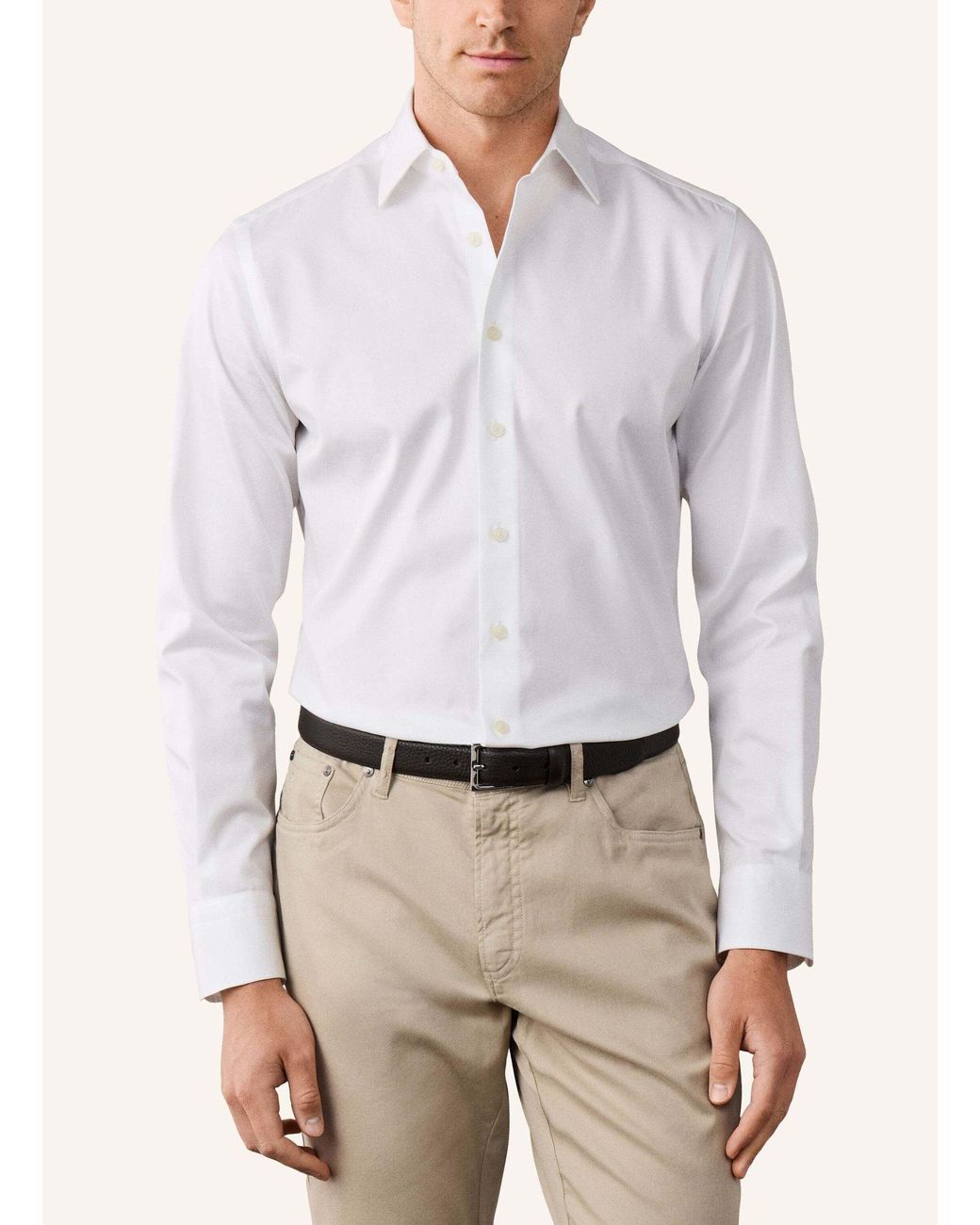 Hackett Freizeithemd TTVL EASYCARE SOLID in White für Herren