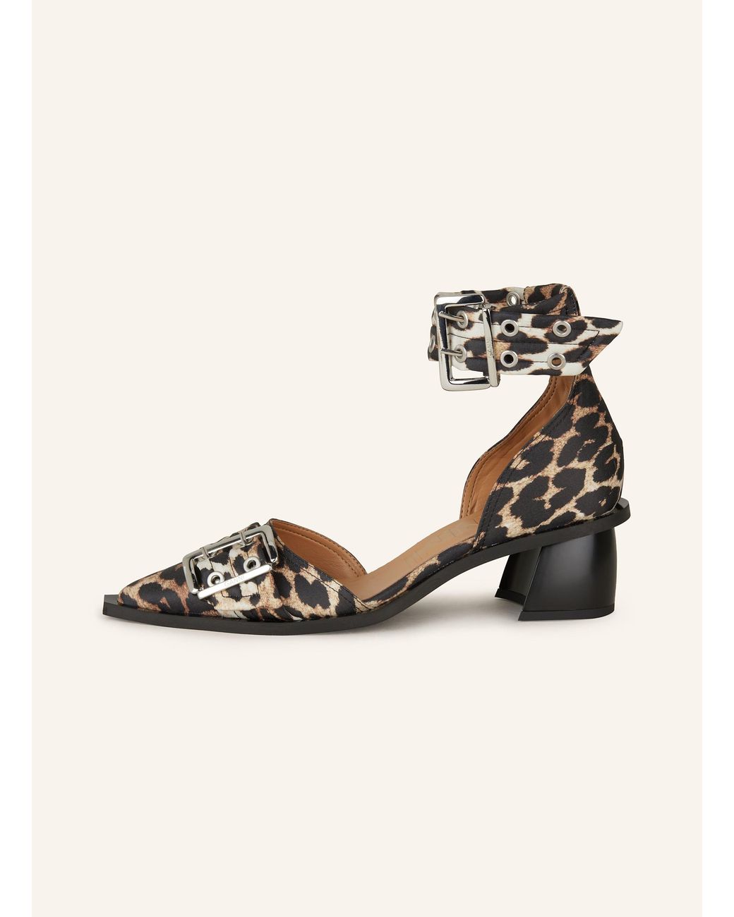 Ganni Natural Pumps