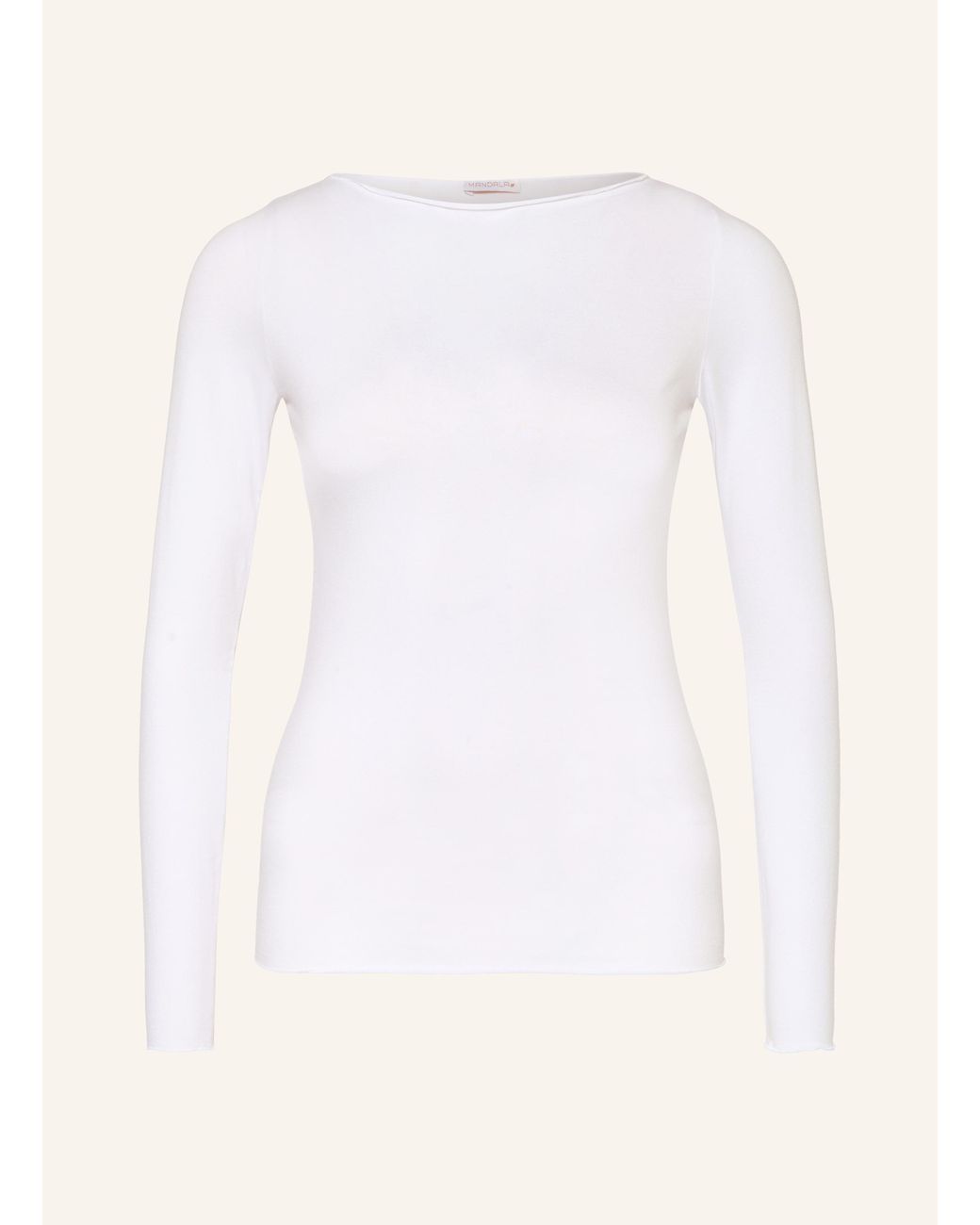 Mandala White Longsleeve BASIC