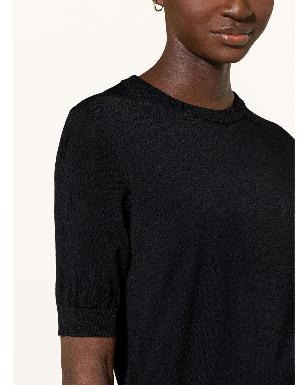 Maerz Blue Strickshirt