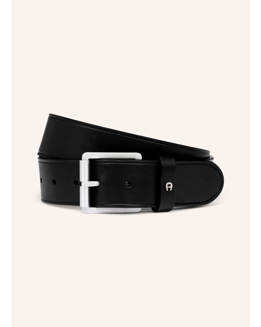 Aigner Black Ledergürtel CASUAL