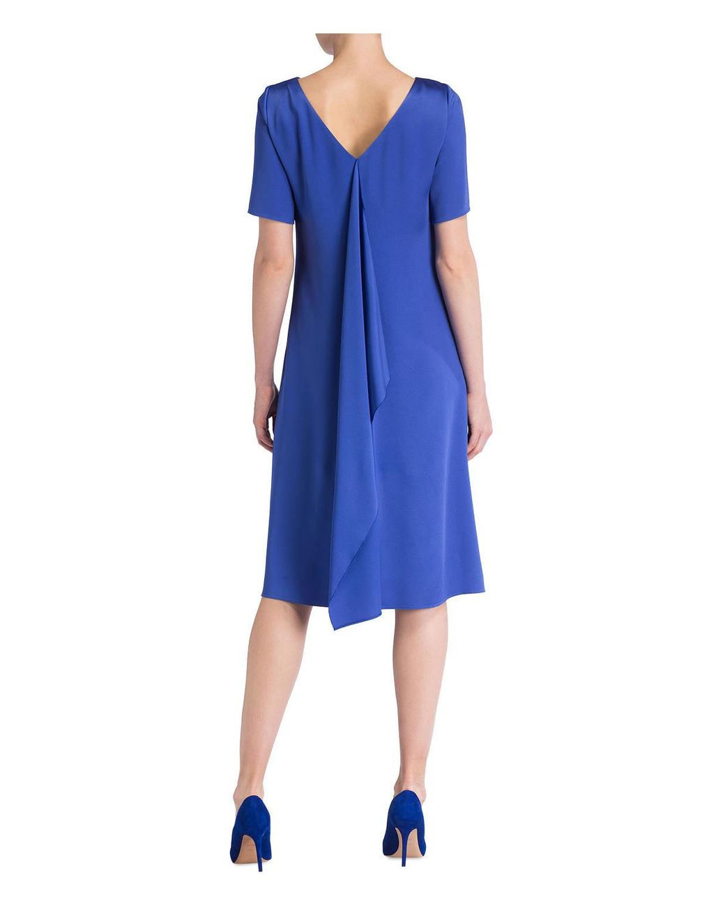 BOSS by HUGO BOSS Kleid DIBECA in Blau | Lyst DE