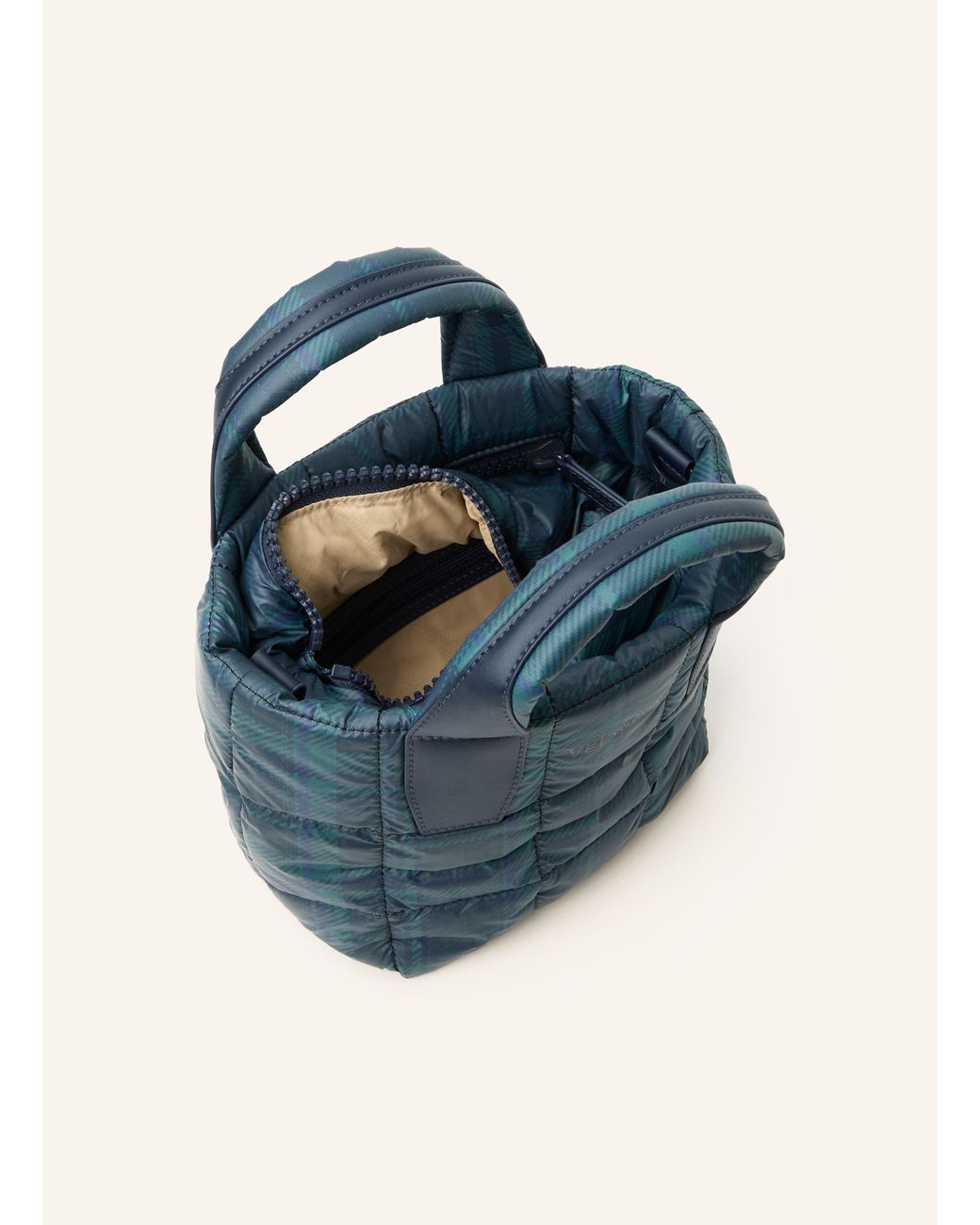 VEE COLLECTIVE Blue Handtasche PORTER MINI TOTE mit Pouch