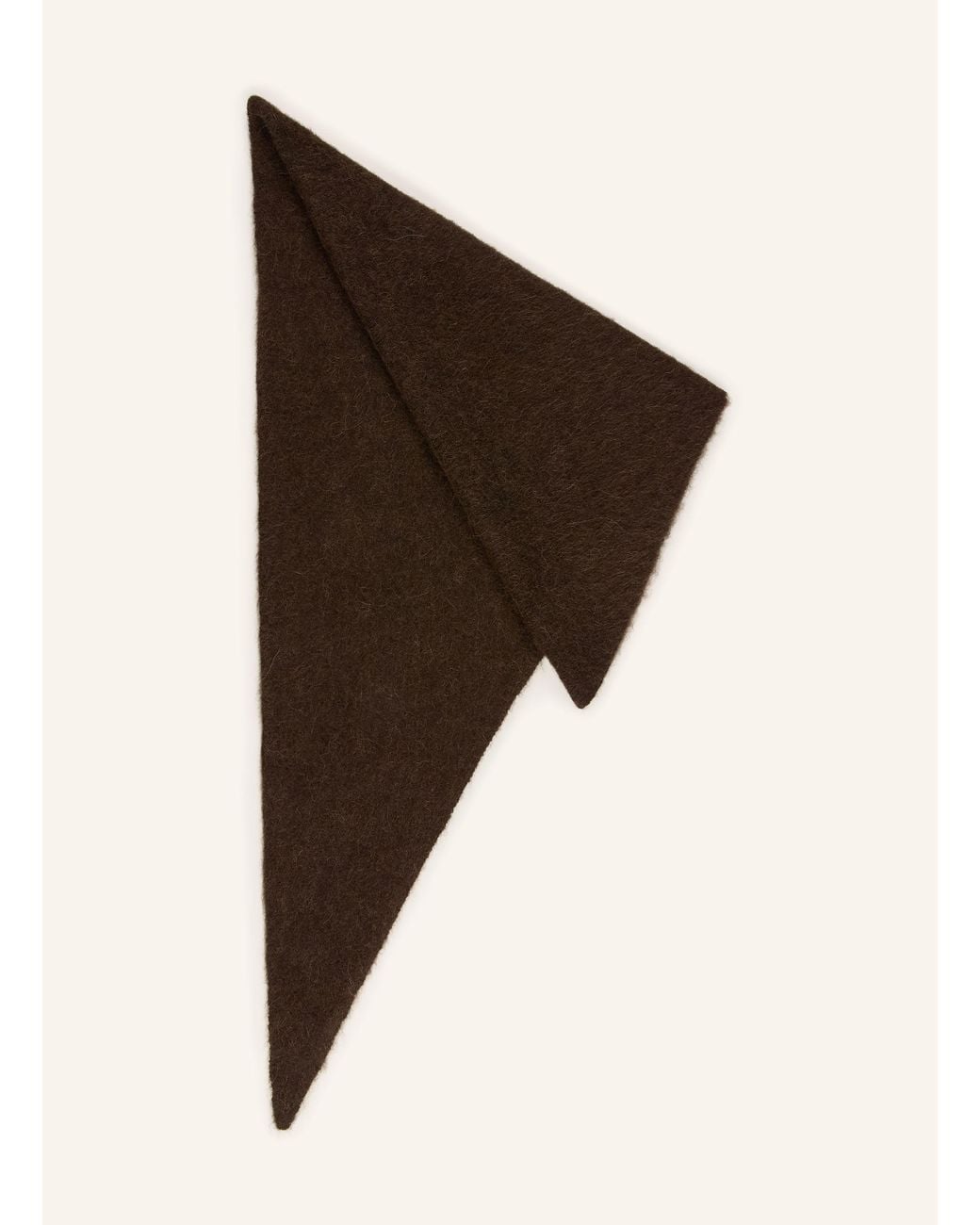 SELECTED Brown Dreieckstuch