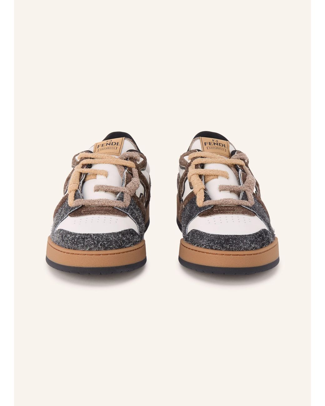 Fendi Sneaker MATCH in Natural für Herren