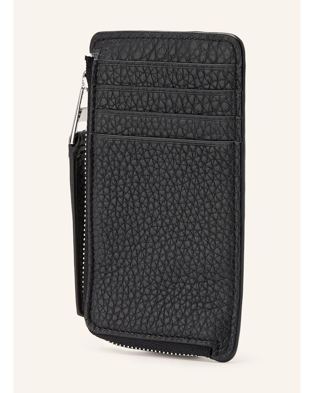 Loewe Kartenetui PUZZLE EDGE in Black für Herren