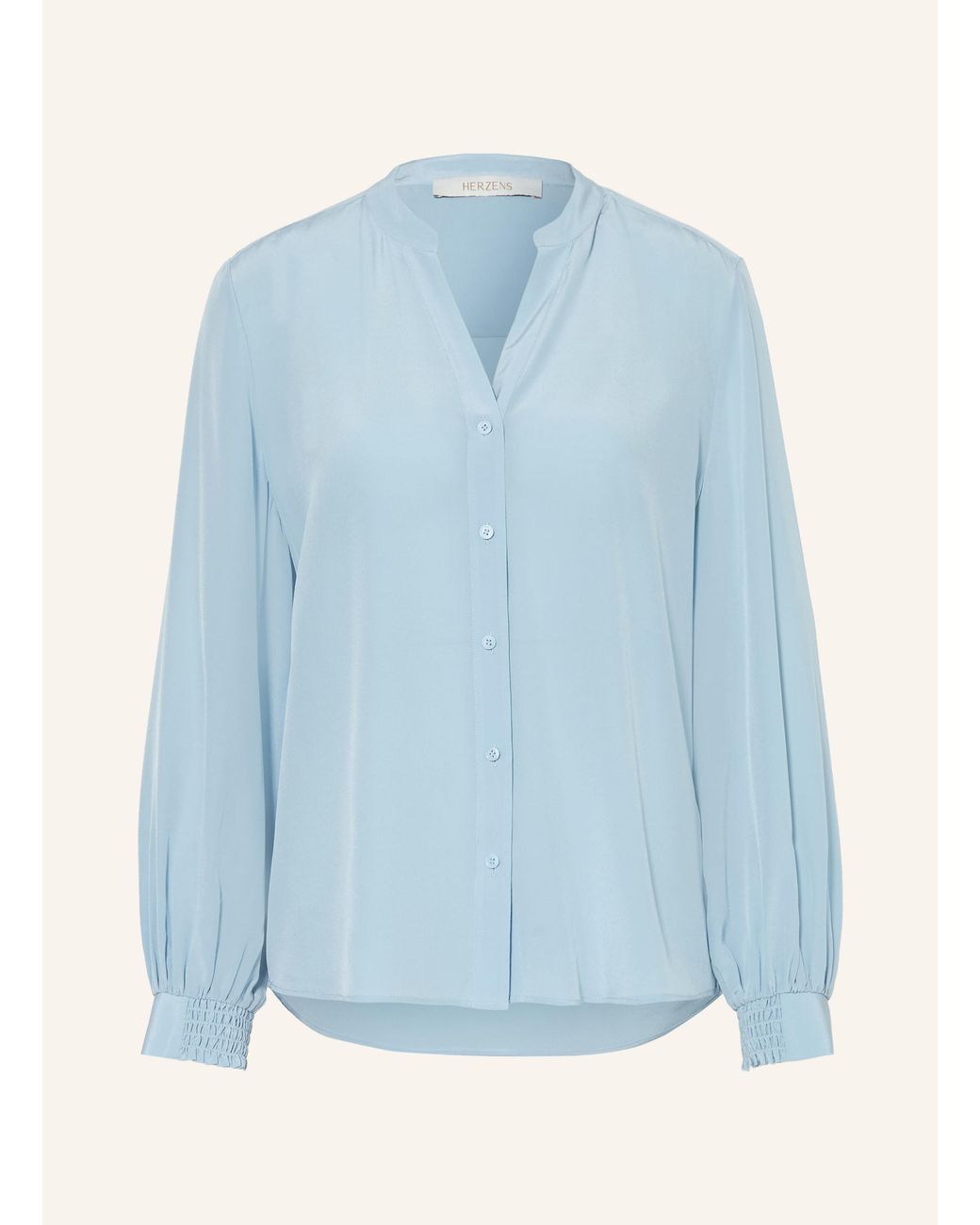 Herzen's Blue Bluse