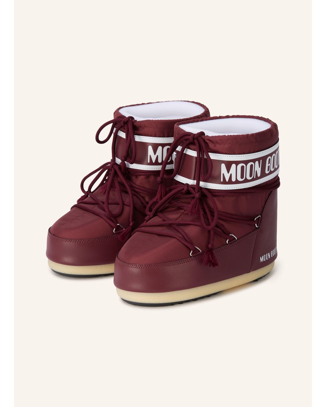 Moon Boot Red S ICON LOW